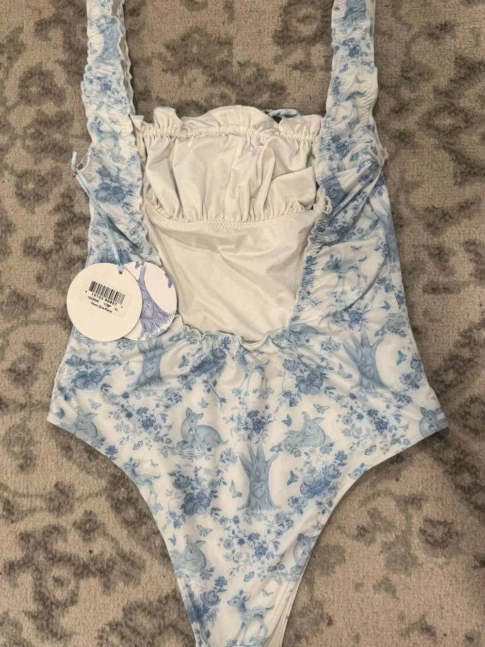 NWT Frankie’s Bikini x Gigi Hadid Fawn one piece